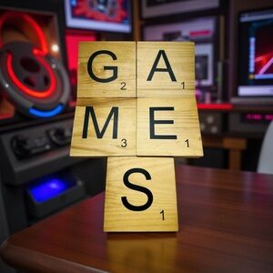 Artistic Brown and Black Board Game Tiles